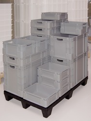 Storage and stacking containers