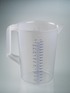 Measuring jug industrial, with closed handle 3000 ml