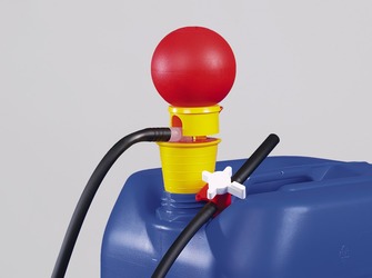 OTAL® hand pump with hose and stopcock