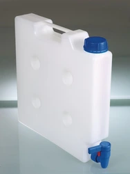 Kanister mit Hahn, Abfüllbehälter, Vorratsflaschen - Probenehmer,  Fasspumpen, Laborbedarf, Behälter aus Kunststoff - Bürkle GmbH