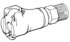 Schnellverschluss- Kupplungen NW 3,2 mm, Mutterteile, Schlauchkupplung mit Schlauchverschraubung Zeichnung