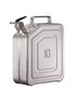 Safety jerrycan stainless steel 10 l