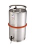 Safety storage container stainless steel 25 l