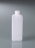 Square bottles with screw lid 500 ml